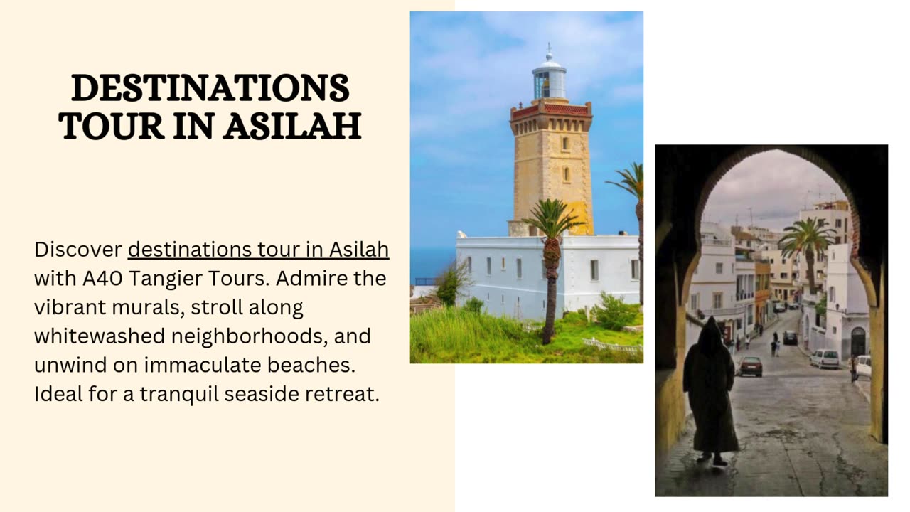 Destinations Tour In Asilah