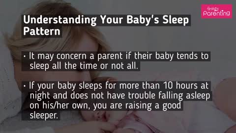 10 To 12 Month Old Baby's Sleep Basics