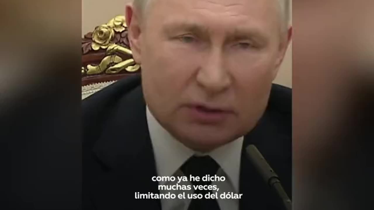 Putin says the US shoots itself in the foot by restricting the use of the dollar