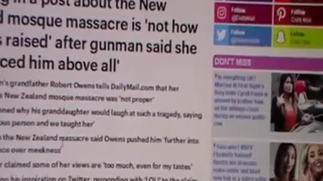 Unbelievable, Kayne, Candice Owens & Trump all responsible for Christchurch terror attack!