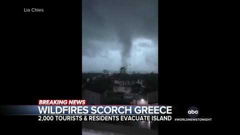 Deadly wildfires scorch Greece l WNT