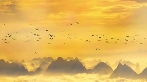 The setting sun returns
