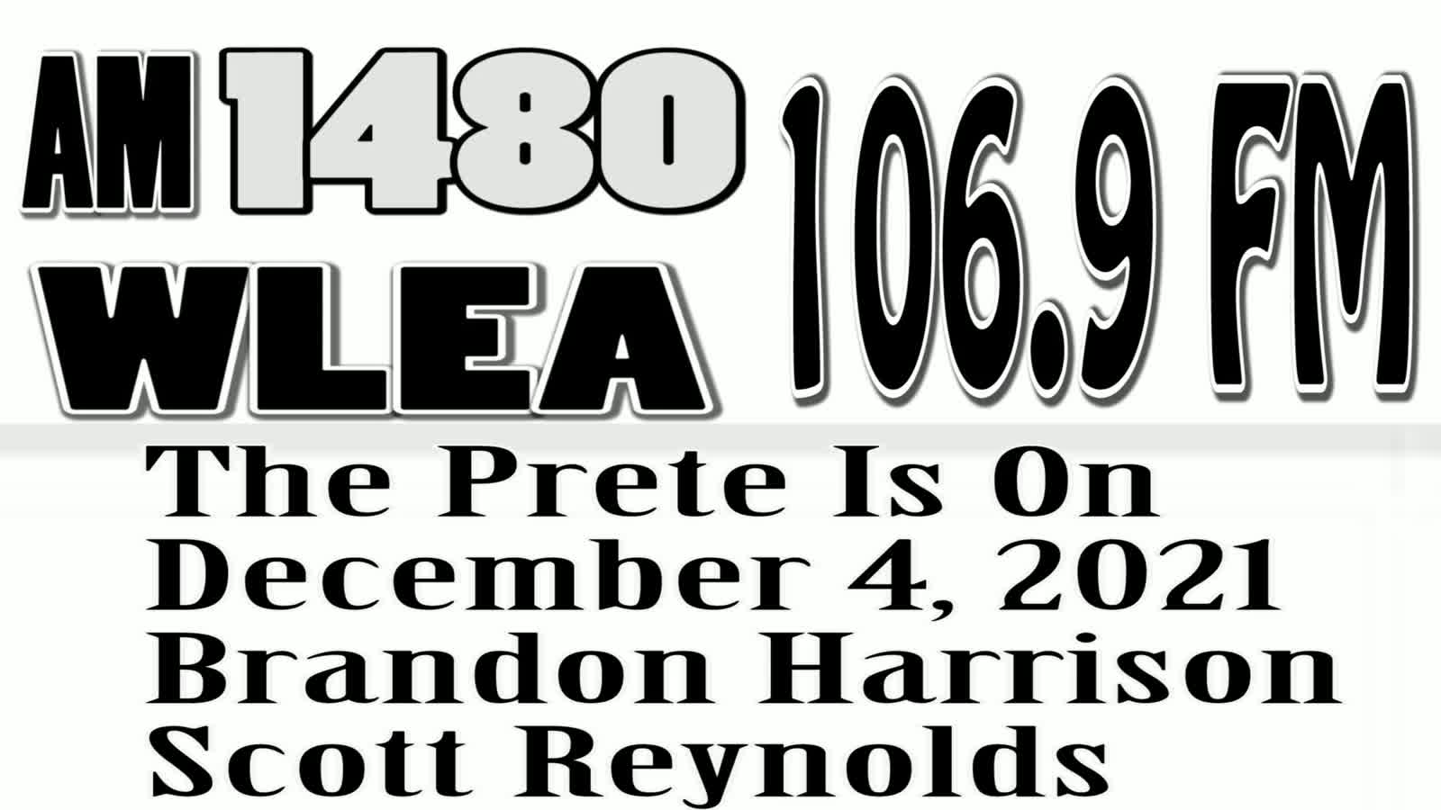 The Prete Is On, December 4, 2021, Scott Reynolds