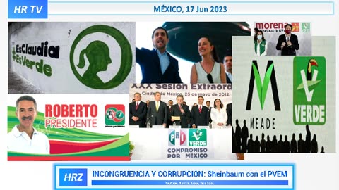 INCONGRUENCIA Y CORRUPICÓN: Sheinbaum dice "Qué Viva el Partido Verde"
