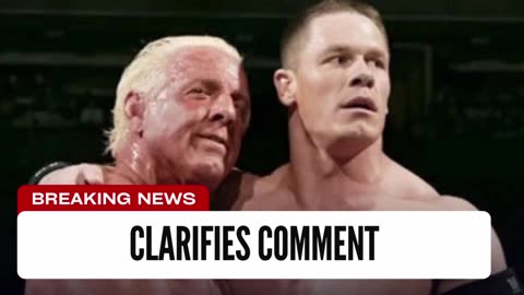 Ric Flair Clarifies Recent John Cena Comments
