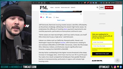 Biden Economy DESTROYS Middle Class, People Need $100k Per Year To Buy A Home And ITS GETTING WORSE