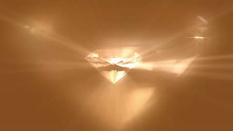 Pure diamond shining the place