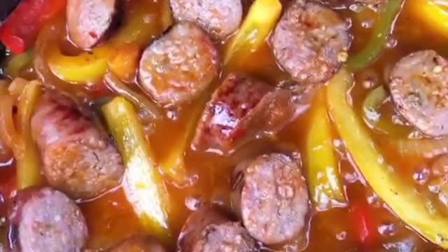 Sausage and peppers are my thing