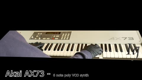Akai AX73 Sounds (No Talking)