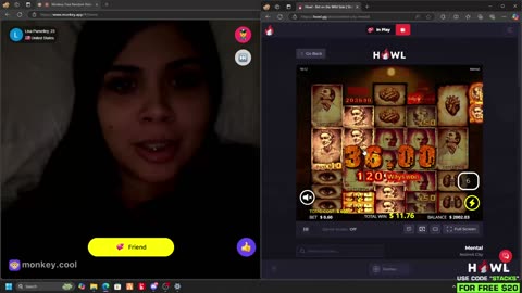 "GIVEAWAYS !howl" - 11-23-2024 - Stackswopo MonkeyApp & Gambling Stream