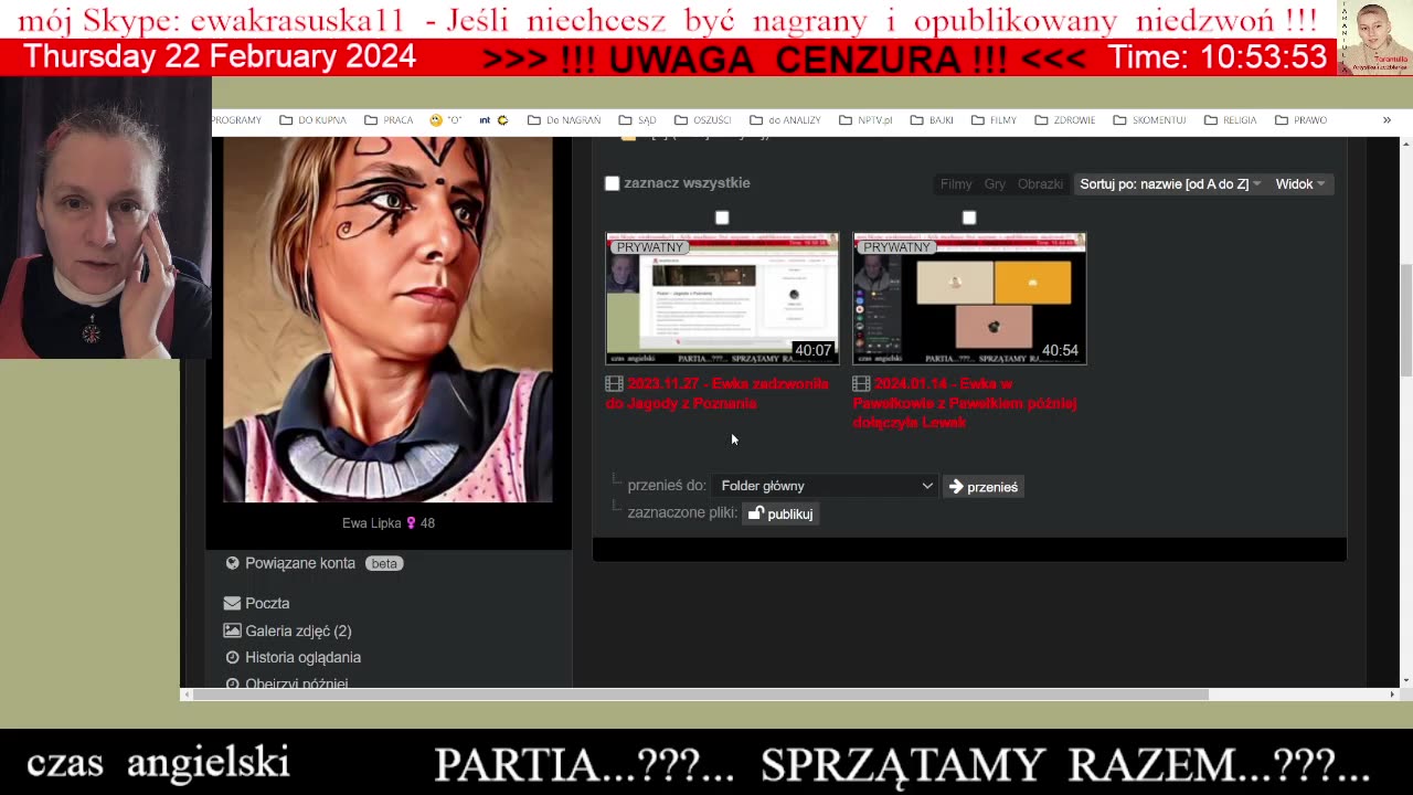 Info dla fanów o tym gdzie jestem 😉 - 22.02.2024 rok