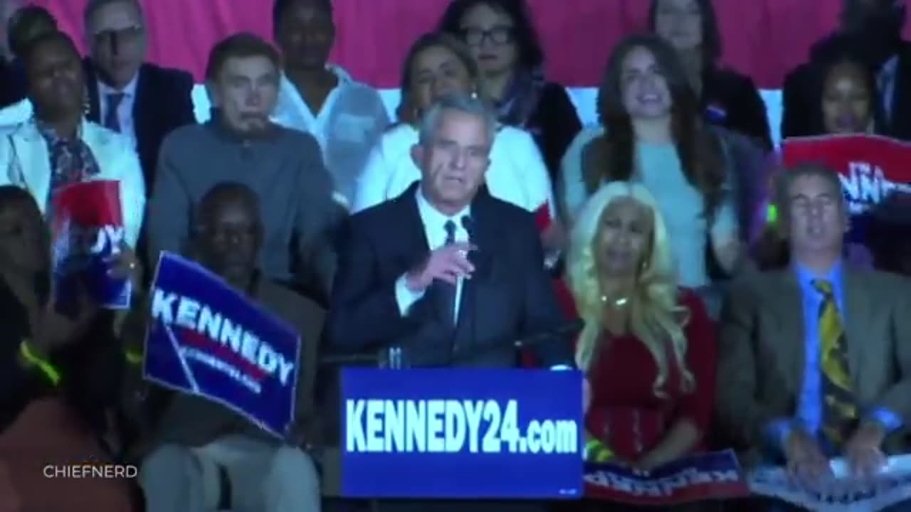 Robert Kennedy Announced Presidential Run and Ending the Health Epidemic
