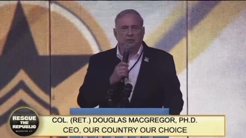 Col. (Ret.) Douglas MacGregor | Rescue the Republic | LIVE from Washington DC | Sep 29th 12pm-7pm ET