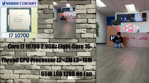 The girl did the most honest processor tests. The fastest of them was the Core i7-10700.