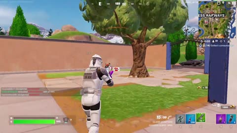Chasing One Getting Ambushed By Another in Fortnite