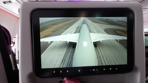 Take off for airport.