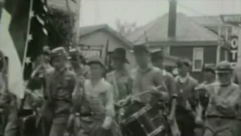 Gettysburg, PA commemorative parade, circa 1955