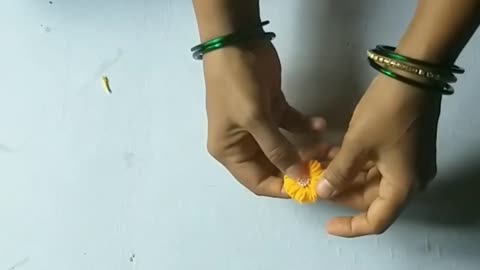 Flores Lindas Feitas Com Barbante - Faça Você Mesmo - DIY