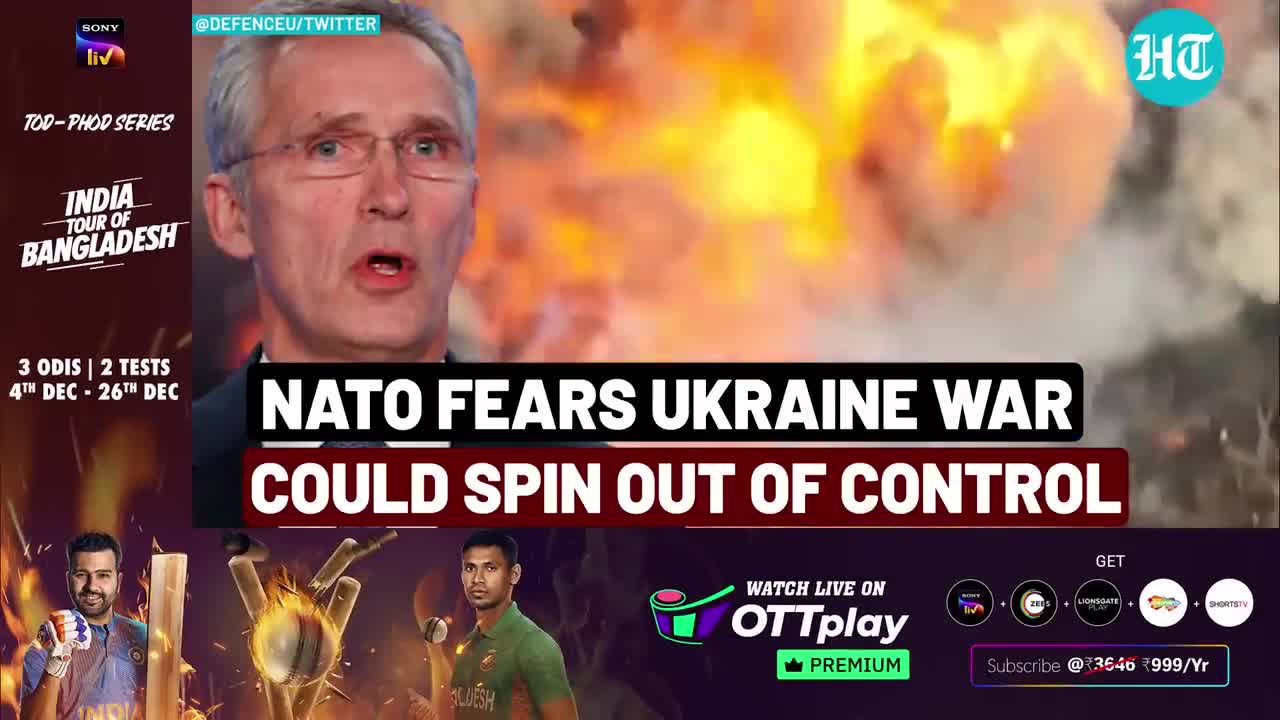 'Full-fledged war...' NATO says direct fight with Russia a 'possibility' Details
