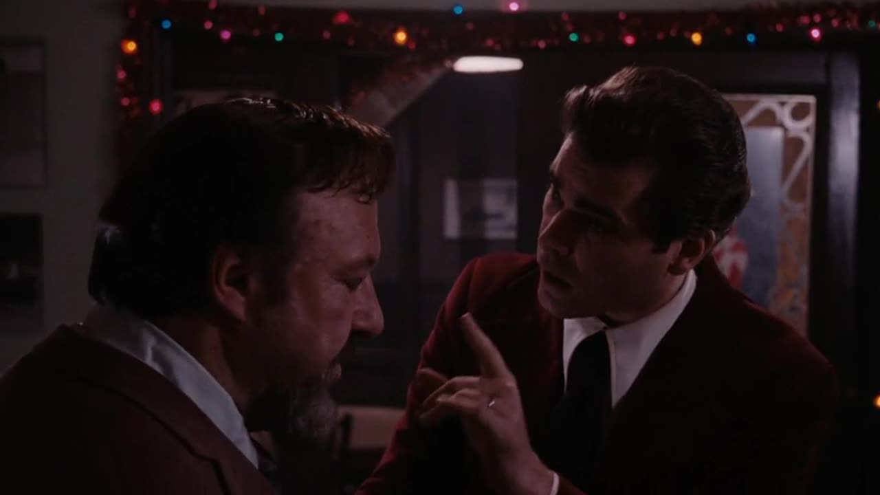 Chłopcy z ferajny 1990 film fabularny. Anatomia Zła. Robert De Niro, Joe Pesci, Paul Sorvino,