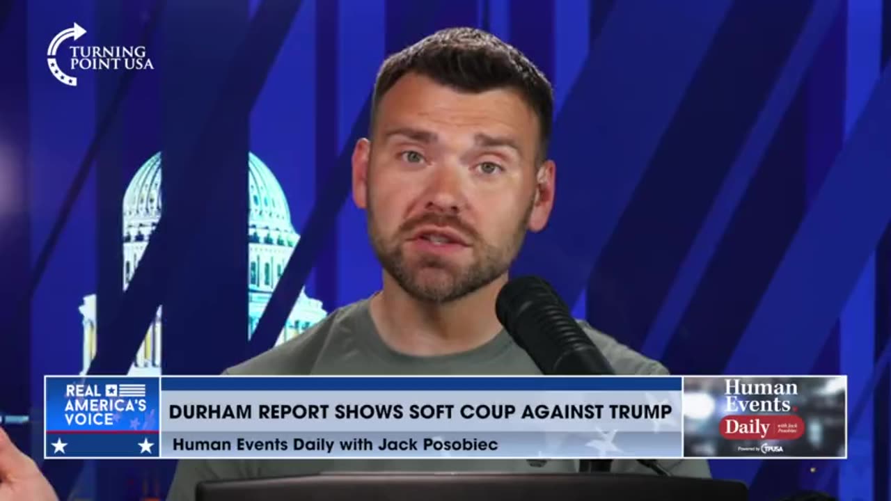 Jack Posobiec asserts that the Durham report uncovers a covert plot to undermine President Trump