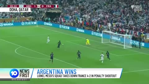 Argentina Wins 2022 FIFA World Cup In Tense Penalty Shootout Against France 10 News First