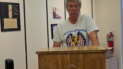 Jeffco Patriots Meeting July 19, 2023