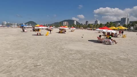 🇧🇷 Sao Paulo Beach A Beautiful Day Brazil