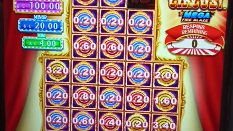 Big Circus Bonus round