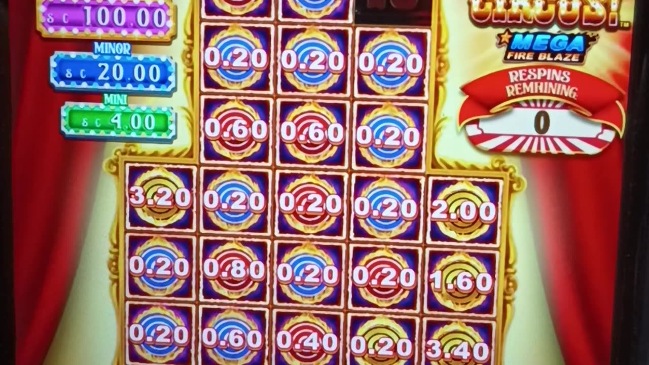 Big Circus Bonus round
