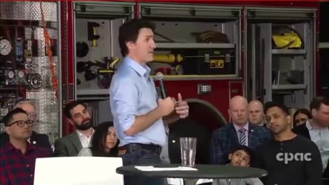'Justin Trudeau lies about the flat earth history.'