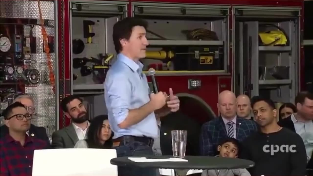 'Justin Trudeau lies about the flat earth history.'