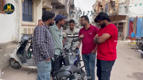 Bike Chor | Hyderabadi Boys Comedy Video | 2023 Hilarious Comedy | Abdul Razzak | GoldenHyderabadiz