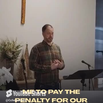 Jesus is perfect and can forgive you! - Calvary Chapel Fergus Falls #jesuschrist #forgive #sin #love