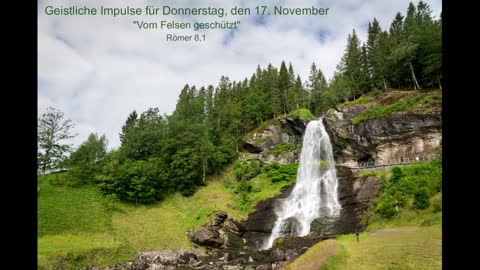 Geistliche Impulse für Donnerstag, den 17. November