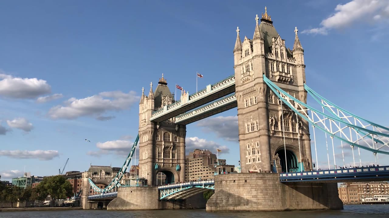 Beautiful tower bridge in London
