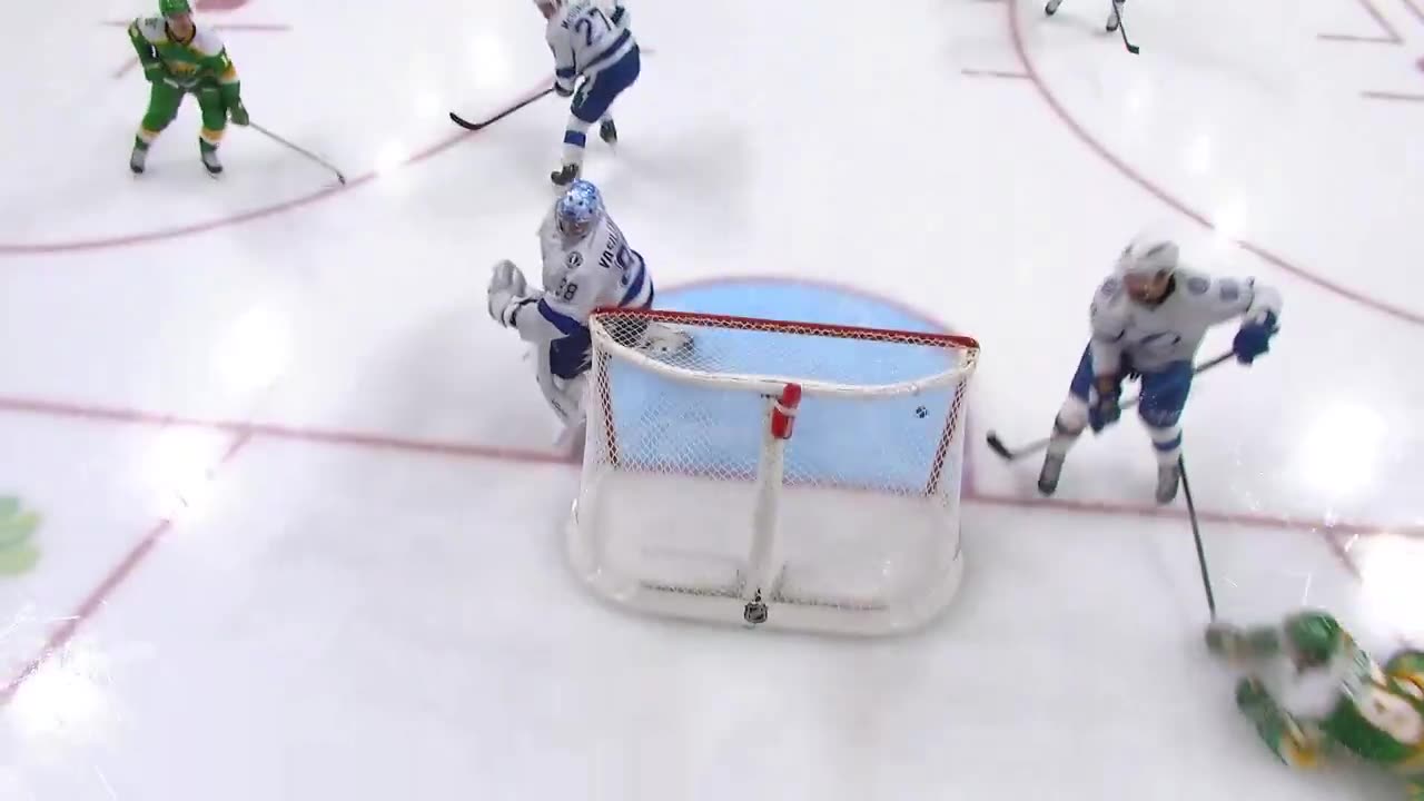 NHL - Joel Eriksson Ek ROOFS it off a slick pass from Kirill Kaprizov! 🙌