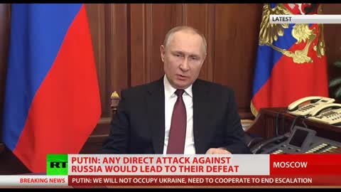 Putin Speech Feb 23rd 2022 Ukraine Russia Actions and Tensions (English Translation) THE TRUTH THAT CANADA 🇨🇦 & USA 🇺🇸 ISN'T TELLING US!! SHARE , SHARE, SHARE