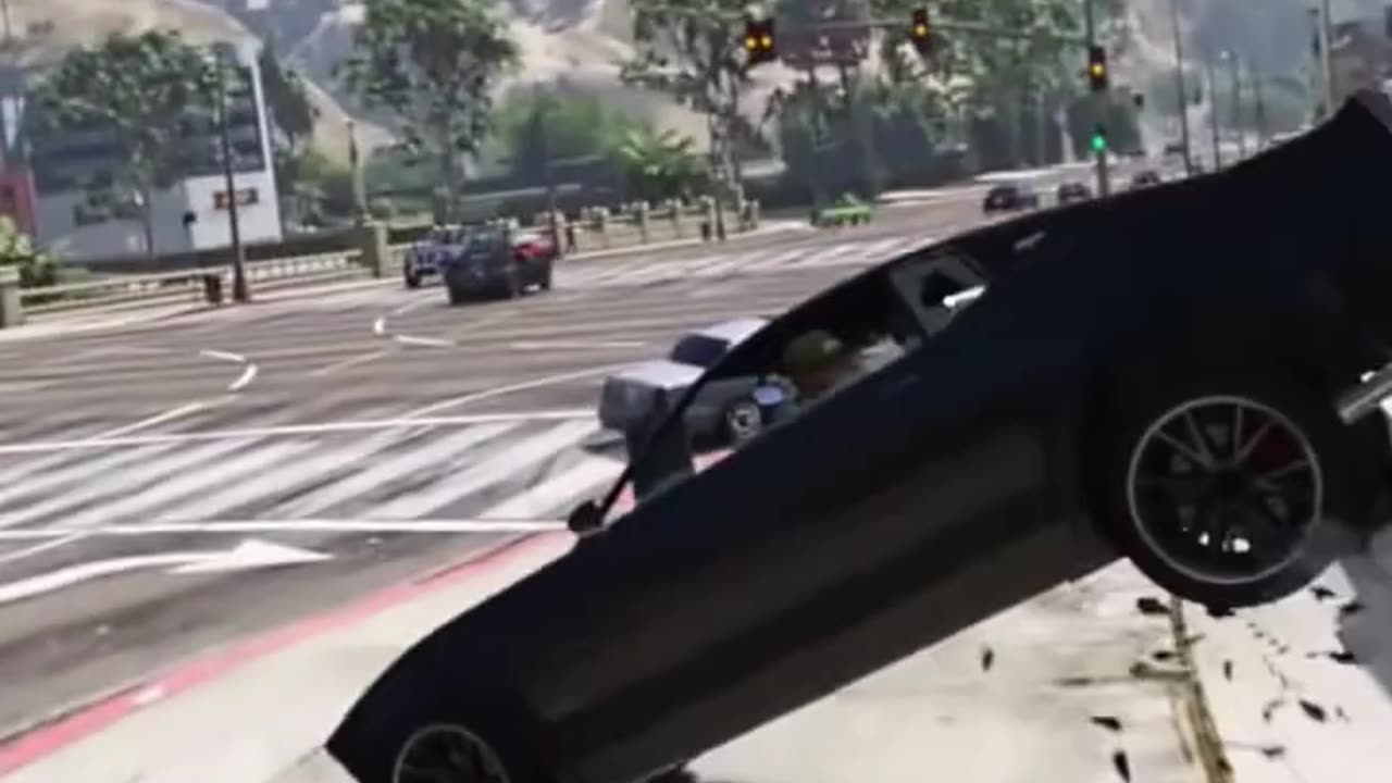 Evolution of car crashing in GTA games