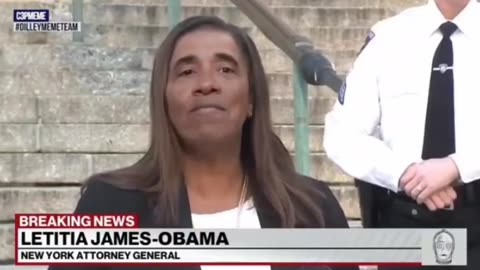 🤣"WHO DID THIS❓️A.G. LETITIA OBAMA-JAMES CLOWN SHOW"🤣