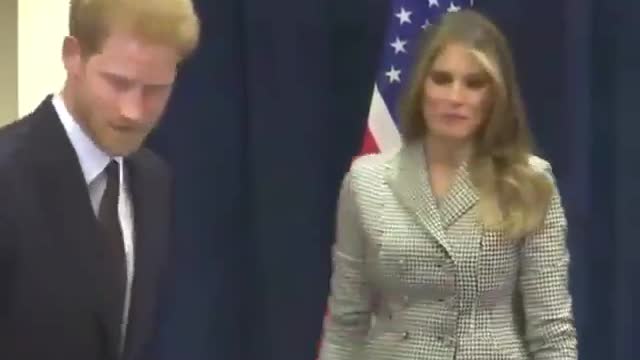 Le signe de la bête : Prince Harry et Melania Trump