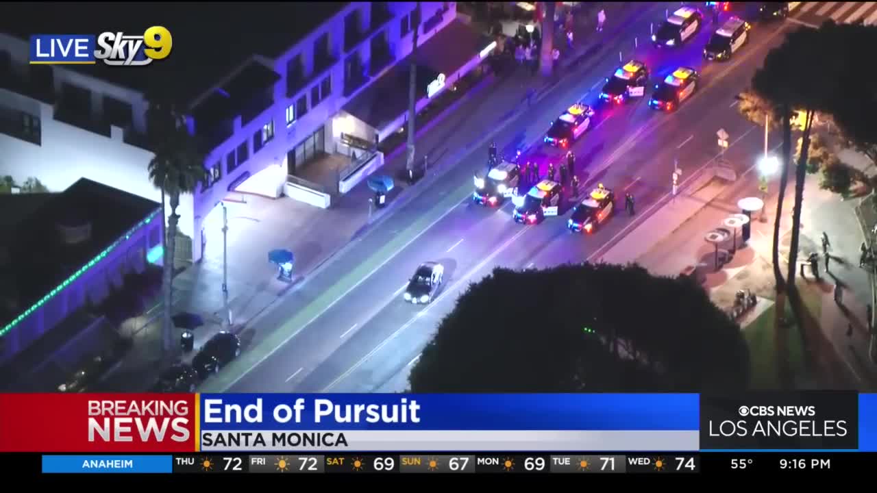 End of pursuit in Santa Monica_1