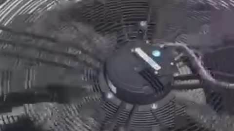 Gas cooler fan