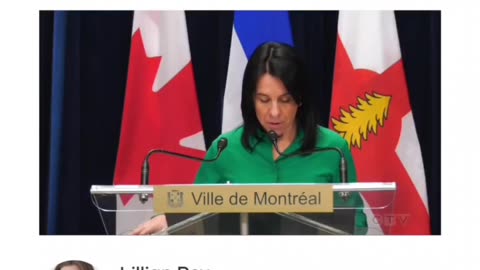 Montreal Mayor Valerie Plante collapses during press conference