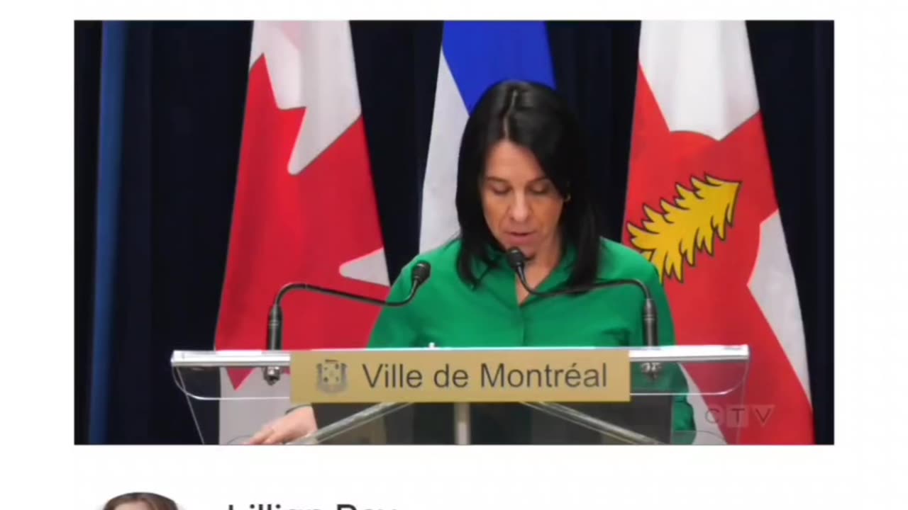 Montreal Mayor Valerie Plante collapses during press conference