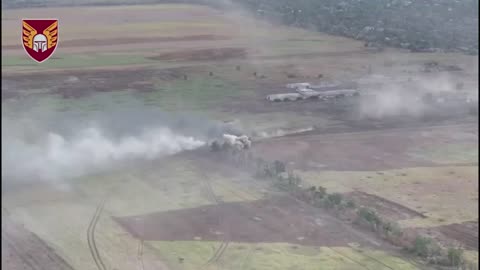 Ukrainian Paratroopers Destroy Another Russian Column Who Drove into a Minefield