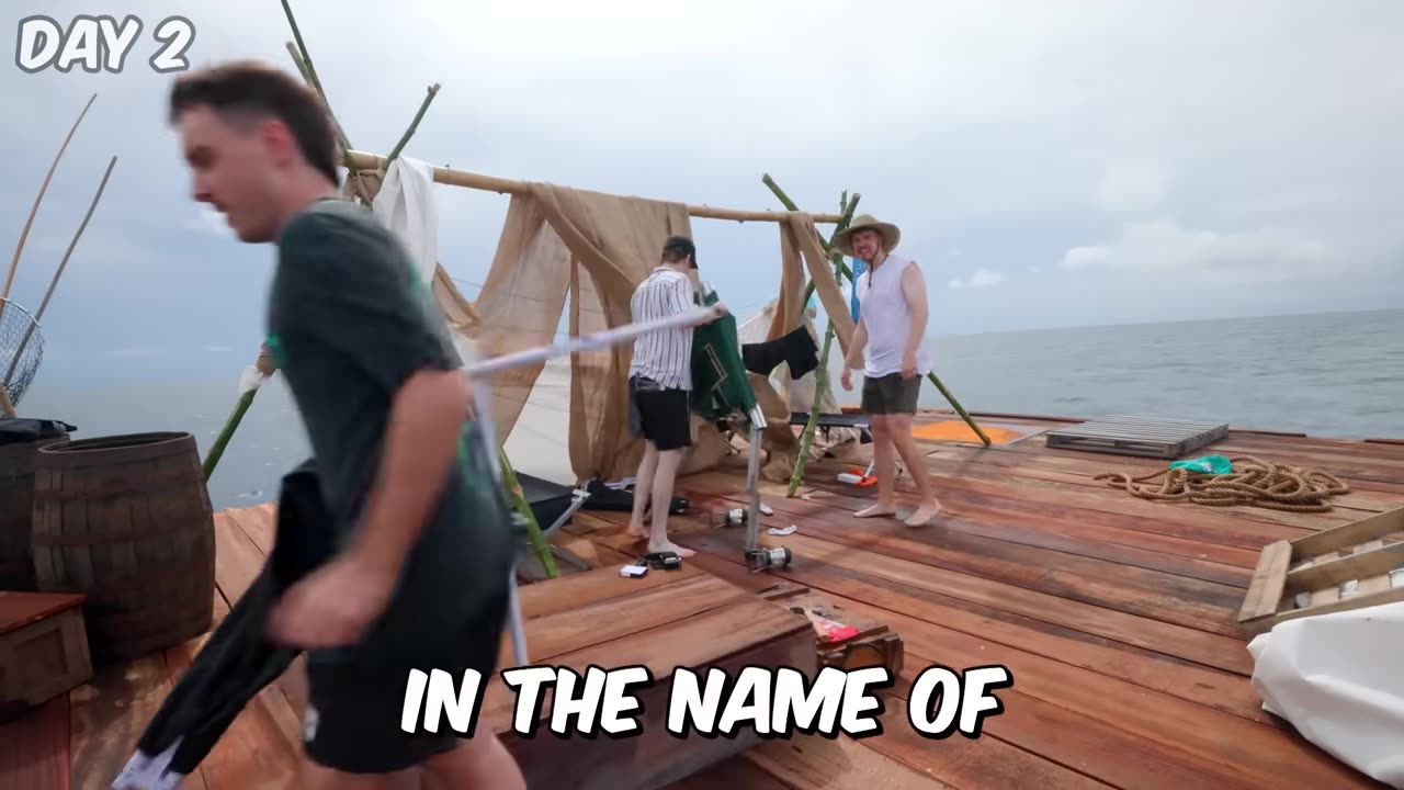 7 Days Stranded At Sea