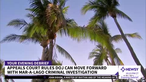 Trump Docs Probe: Court Lifts Hold On Mar-A-Lago Records