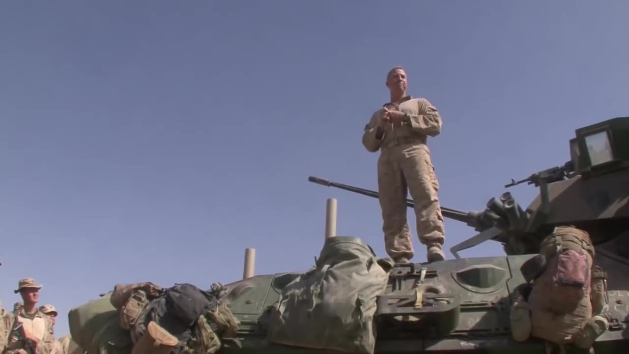 Blue Diamond | Marine commander's speech before attacking Taliban