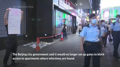 Protests Against China's COVID Policy Spread To Hong Kong